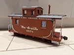 Accucraft 1:20.3 D&rgw Short Caboose Ams / FN3 Scale No. 0578 (no Box). Fixed Price $448.78.