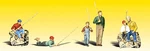 Woodland Scenics Accents Figures Gone Fishing PKG(5) A2179. Fixed Price $18.98.