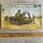 Trumpeter 1/35TH Scale Soviet KV-8 Parts Incomplete Kit No. 01565. Fixed Price $24.79.