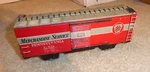 Vintage Scale Marx Line Tin Pa Merchandise Box Car 4 Wheel. Fixed Price $18.00.