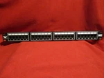 Icc ICMPP24CP5 Port CAT5E Patch Panel 1RU. Fixed Price $15.00.