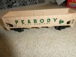 Vintage Scale American Flyer Peabody Hopper Car 24230 W/ Pikemaster. Fixed Price $19.00.
