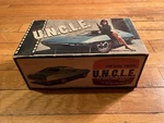 Vintage Amt Model Kit The Girl From Uncle 1/25 Scale Car 1967 Box Only. Fixed Price $100.00.