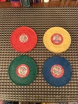 Tomy Tuneyville Original 1975 Vtg Choo Musical Train Records 4 Discs. Fixed Price $5.00.
