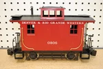 Bachmann D&rgw Denver Rio Grande Western #0506 Bobber Caboose Car *g-scale*. Fixed Price $9.99.