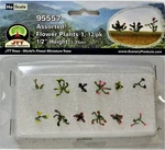 Ho Scale Jtt Miniature Tree 95557 Assorted Flower Plants Pkg (12). Fixed Price $11.82.
