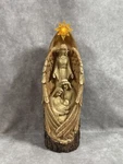 Lighted Woodland Chrismas Nativity Statue Tested Working Batteries Incl. Fixed Price $19.99.