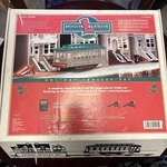 Lionel 2000 Garland Holiday Town Transit Trolley Set. Fixed Price $100.00.