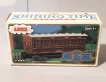 1993 Ertl Britt Allcroft Shining Time Gold Rail Series Thomas' Coach Annie. Fixed Price $14.99.