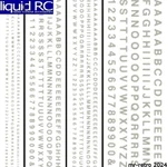 Woodland Scenics DT507 Railroad Gothic Letters White. Fixed Price $9.99.