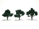 Woodland Scenics TR1508 Ready-made Tree, Dark Green 3-4" (3-PACK). Fixed Price $12.99.