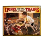 Vtg 1998 Lionel Trains 1926 Catalog Cover 11"X14" Tin Wall Sign Hallmark. Fixed Price $12.99.