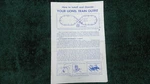 Lionel # X617 Train Outfit Instructions Photocopy. Fixed Price $5.00.