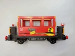 Playmobil Sunset Passenger Train Car 4117 Red 1980 Geobra Germany Read Please. Fixed Price $37.50.