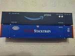 Jtc/atlas Ho 53' Containers, Amazon/pacer Stacktrain, Rare Set. Fixed Price $51.98.
