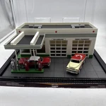 Menards 275-9204 Scale Johnson's Texaco Station Building. Fixed Price $79.95.