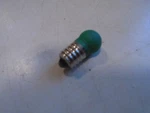 Box Of 10 #1449G Volt Green Standard 3 1/2 Screw Base Light Bulbs New In. Fixed Price $9.99.