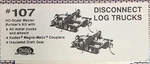 Kadee 107 Disconnect Car Without Logs Kit. Fixed Price $29.99.