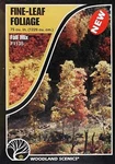 Woodland Scenics F1135 Fine Leaf Foliage Fall Bag Train Scenery. Fixed Price $17.89.
