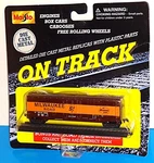 Maisto On Track Die Cast Train Replicas W/ Piece Milwaukee Road Box Car. Fixed Price $12.00.