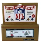Mantua Nfl Super Bowl Express Miami Dolphins Ho Scale Model Train Car 1992. Fixed Price $45.00.