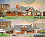 City Urban Station Brick Depot Ho Scale Plastic Kit Walthers 933-2904 New. Fixed Price $54.95.