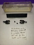 Atlas Scale Coal Load Empty Case Trucks Excellent Condition Lot. Fixed Price $13.28.