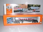 Con-cor #1009 Freightliner Wheel Cab W/tank Trailer "texas Oil" Ho. 1:87. Fixed Price $24.99.