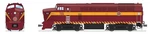 Broadway Ho 7705 Baldwin RF16 Sharknose - W/sound Dcc Dm&ir #7309. Fixed Price $240.00.