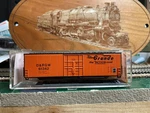 Round House Scale Rio Grande Boxcar Kit #61342. Fixed Price $13.96.