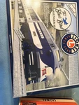 Lionel Blue Bird Passenger Set Gauge Analog Electric Locomotive Track. Fixed Price $575.00.