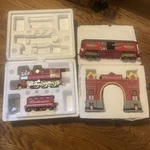 Hawthorne Village Budweiser Train Locomotive & Tender Clydesdale Bradford. Fixed Price $72.76.