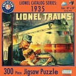 Sunsout 20935 Lionel Catalog Series 1935 Jigsaw Puzzle 300 Piece. Fixed Price $12.00.