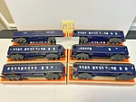 Lionel Wabash Fallen Flag Series Passenger Car Set 6-7227-7232 -tested In Box. Fixed Price $275.00.