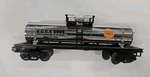 Mth Gauge Railking Chrome Shell Oil Tank Car Sccx 9966 O-27. Fixed Price $24.00.