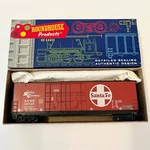 Vtg Roundhouse Guage Train Santa Fe 50-FT Hi-cube -completed Kit #1783. Fixed Price $12.99.