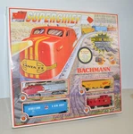Vintage Ho Scale Bachmann Superchief Electric Toy Train Set Missing Power Pack. Fixed Price $74.99.