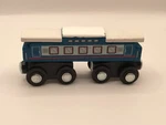 Maison Battat 2021 Magnetic End Passenger Coach Wooden Train Toy 4.5". Fixed Price $14.39.
