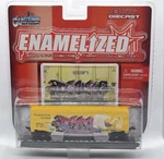 Maisto Custom Shop Enamelized Grafitti Train Box Car "con" 2006 Diecast. Fixed Price $8.95.