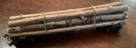 Exc Vintage Lionel Ho #0861-110 Timber Transport Car. Fixed Price $12.50.