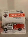 Boley #2059-71 International Crew Cab Brush Fire Truck "white & Red" H.o. 1/87. Fixed Price $25.99.