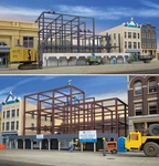Walthers Cornerstone Ho Scale Building Kit Skyscraper Construction Site. Fixed Price $27.99.