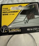 Woodland Scenics 1436 Foam Cutter Repacement Wire For Subterrain Scenery. Fixed Price $7.00.