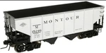 Atlas 8493C "o" Usra 55 Ton Coal Hopper Montour #15246 - New. Fixed Price $65.00.