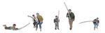 Woodland Scenics 2179 Scale Accents Gone Fishing PKG(5). Fixed Price $17.99.