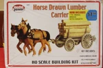 Model Power - Horse Drawn Lumber Carrier Scale #624. Fixed Price $21.00.