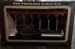 Ghirardelli Chocolate Wooden Toy Cable Car 2012 Powell & Hyde San Francisco. Fixed Price $19.55.