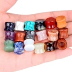 Random 10PCS Wood & Stone Plugs Double Flared Saddle Gauges Tunnels Expander Kit. Fixed Price $12.99.