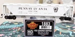 Ho-broadway Limited 1883 Prr Pennsylvania H32 Covered Hopper #253776 Ex. Fixed Price $39.95.