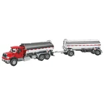 New Walthers 7600 Truck W/trailer Red Cab/chrm Tanks Ho Scale Free Us Ship. Fixed Price $21.99.
